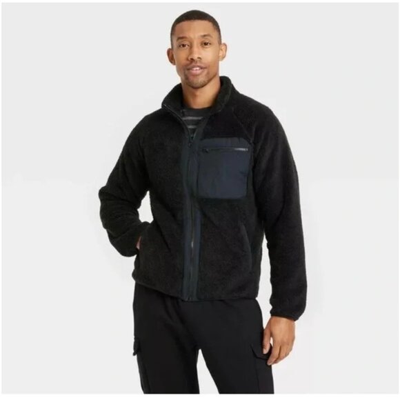 Goodfellow & Co Men’s ultra soft full-zip fleece size XXL NWT - Picture 1 of 5